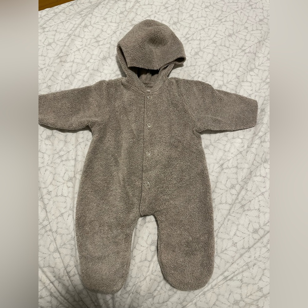 Makie newborn fleece jumpsuit